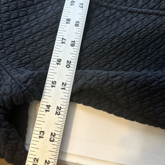 Isaac Mizrahi Live Womens Black Textured Cardigan Sweater XL Loungewear - Picture 5 of 9